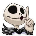 Jack Skellington 스티커
