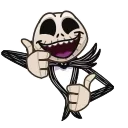 Jack Skellington 스티커
