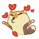 Tibetan Fox 스티커