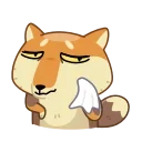 Tibetan Fox 스티커