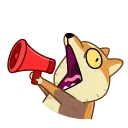 Tibetan Fox 스티커