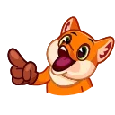 Feisty Fox 스티커