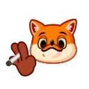 Feisty Fox 스티커