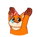 Feisty Fox 스티커