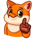 Feisty Fox 스티커