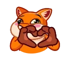 Feisty Fox 스티커