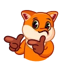 Feisty Fox 스티커