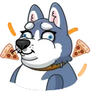 Tusky Husky 스티커