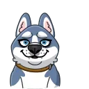 Tusky Husky 스티커