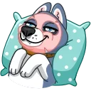 Tusky Husky 스티커