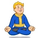Vault Boy 스티커
