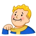 Vault Boy 스티커