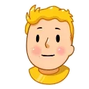 Vault Boy 스티커