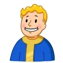 Vault Boy 스티커