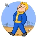 Vault Boy 스티커