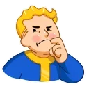 Vault Boy 스티커