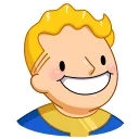 Vault Boy 스티커