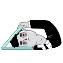 Tired Person 스티커