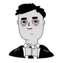 Tired Person 스티커
