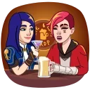 Vi & Caitlyn 스티커