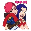Vi & Caitlyn 스티커