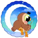 Wally the Owl 스티커