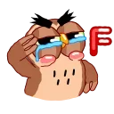 Wally the Owl 스티커