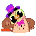 Wally the Owl 스티커