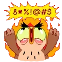 Wally the Owl 스티커