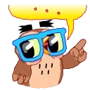 Wally the Owl 스티커