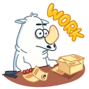 Dwight Rhino 스티커