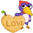 Woodpecker 스티커