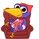 Woodpecker 스티커