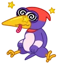 Woodpecker 스티커