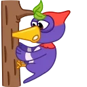 Woodpecker 스티커