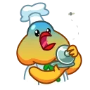 Cocky Cook 스티커