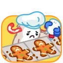 Yeti on Holidays 스티커
