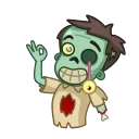 Zombie 스티커