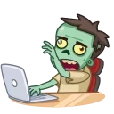 Zombie 스티커