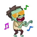 Zombie 스티커