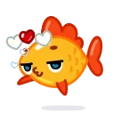 Gold Fish 스티커