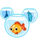 Gold Fish 스티커