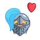 Date Knight 스티커