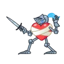 Date Knight 스티커