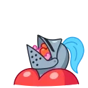 Date Knight 스티커
