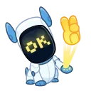 R2-DOG2 스티커