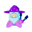 Wizard 스티커