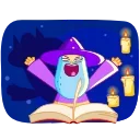 Wizard 스티커