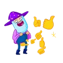 Wizard 스티커