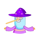 Wizard 스티커
